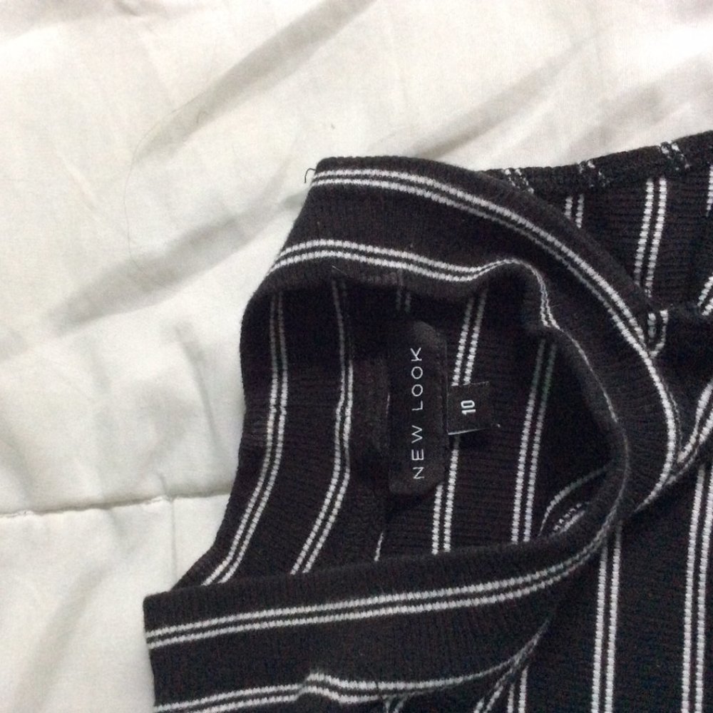 striped halter top